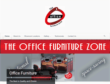 Tablet Screenshot of officefurnituretz.com